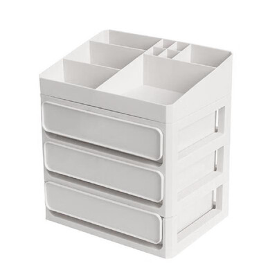 

Women Large Capacity Multi-Drawers Cosmetics Storage Box Girl Jewelries Makeup Desktop Organizer