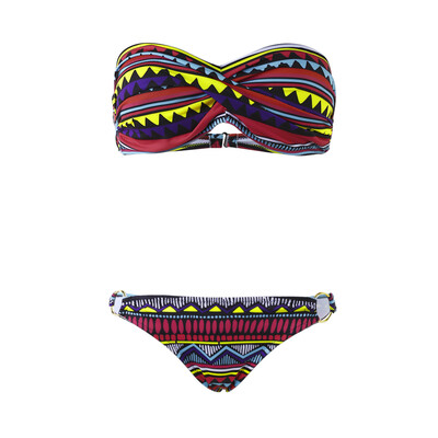 

Women Sexy Geometric Figure Printing Bikini Two-piece Suits