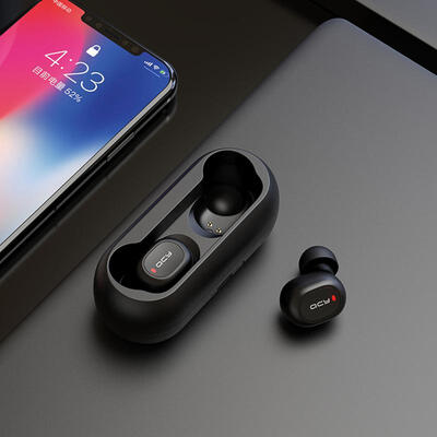 

QCY T1C Mini TWS Bluetooth 50 Earbuds Sport Wireless Earphone With 3D HD Stereo Sound For IPhone Android