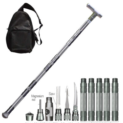 

Walking Poles Outdoor Camping Defense Stick Safety Multi-Functional Home Rod Hiking Survival Tool