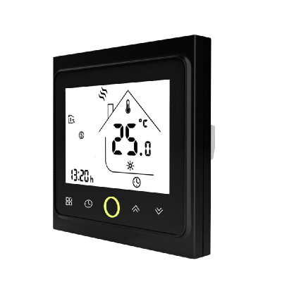 

16A Electric Heating Thermostat with Touchscreen LCD Display Energy Saving Smart Thermostat Temperature Controller