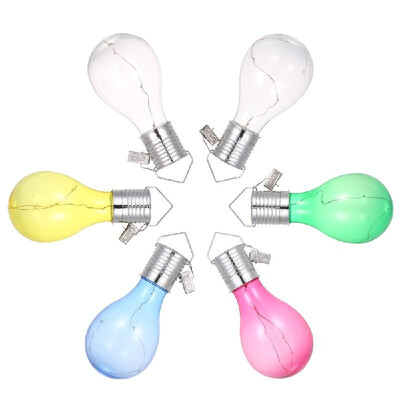 

Solar Powered Energy-saving Bulb Light Hanging LED Lamp with Clip Lighting Control IP44 Water-resistant Outdoor Fairy Lights for C