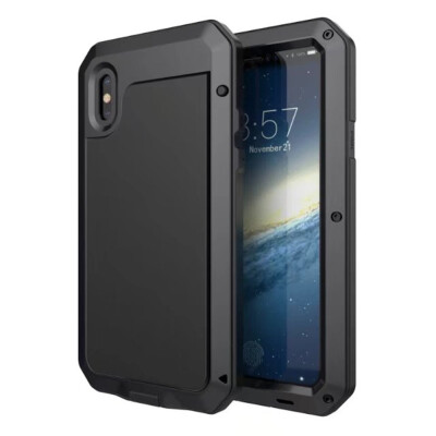 

Luxury Armor Durable Shock Waterproof Metal Aluminum Phone Case for iPhone X