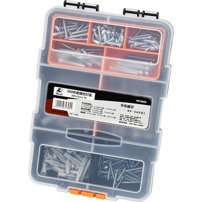

Kraft Weil Expansion Screw Expansion Tube Expansion Bolt Screw Self-tapping Screw Set 300PC NF2895