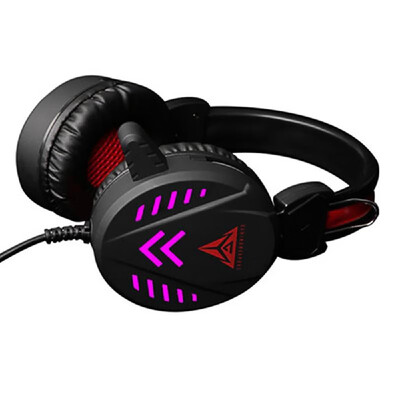 

A1 Gaming Headsets 35mm Wired Over Ear Headphones Noise Canceling E-Sport Earphone with Microphone Colorful LED Light Volume Cont