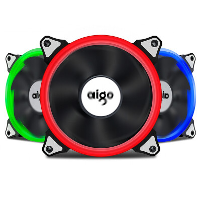 

Aigo R3 3-Pack RGB LED 120mm Adjustable Color LED Case Fan for Computer Cases CPU Coolers&Radiators