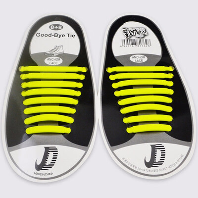 

No Tie Shoelaces for Kids&Adults - Best in Sports Fan Shoelaces 2pairs