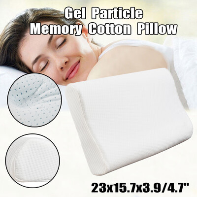 

Soft Bedding Warmth Gel Particle Memory Cotton High And Low Profile Pillow White