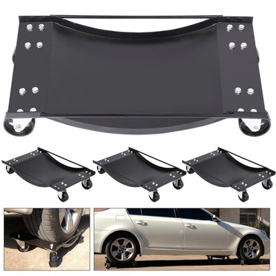 

Ktaxon 4PCS 35 Automotive Tire Dollies Mechanic Repair Moving Wheel Dolly