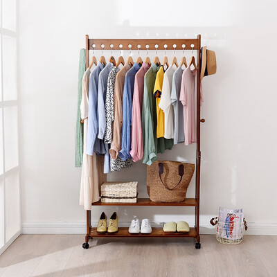 

XIAOZHUJIANG New floor hangers multi-purpose coat rack 60 long simple hanger storage rack 4225