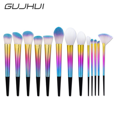 

〖Follure〗New 13Pcs Blending Pencil Foundation Eye shadow Makeup Brushes Eyeliner Brush