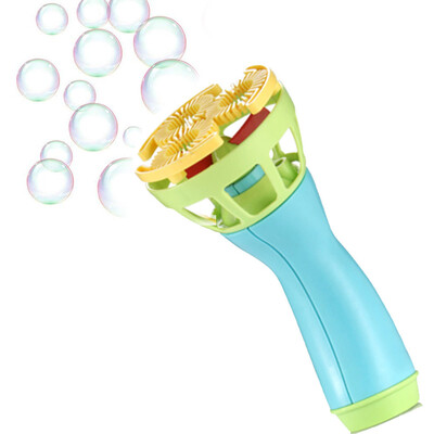 

Electric Bubble Wands Machine Bubble Maker Automatic Blower Outdoor Toy for Kids