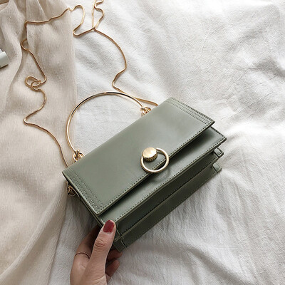 

Advanced sense bag foreign air bag new 2019 fashion Messenger versatile ins texture chain portable small square bag