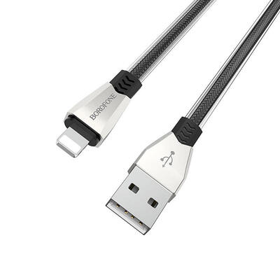 

Borofone BU2 24A Fast Charge Cable Tangle-free Flat Micro USB Type-C Lightning Charging Cord