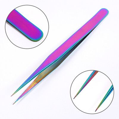 

〖Follure〗Stainless Steel Eyebrow Tweezers Eyelash Curler Clip Plucking Beauty Tools