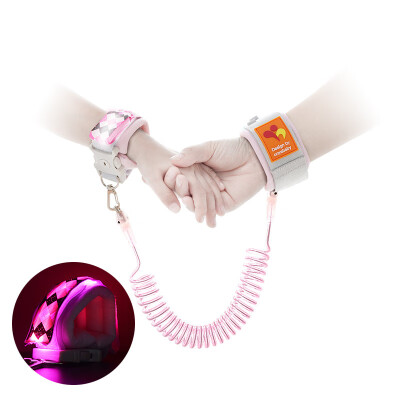 

ONYA anti-missing bracelet child anti-lost with traction rope child anti-lost bracelet slip baby artifact anti-lost rope F070 can be illuminated with lock