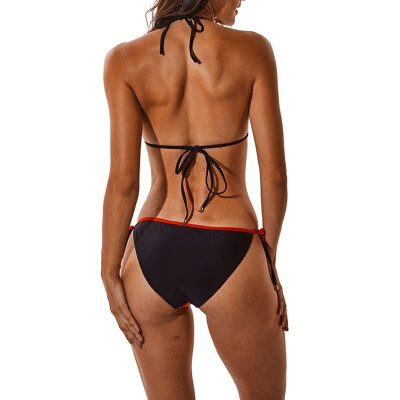 

FITTOO New Womens Retro Vibe High Waist Bikini Bottom Criss Cross Strappy Swimsuit Briefssexy