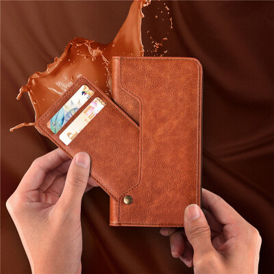 

For iPhone 7 Wallet Cases Luxury Leather Detachable New Multifunction Mini With Card Pocket Phone Case