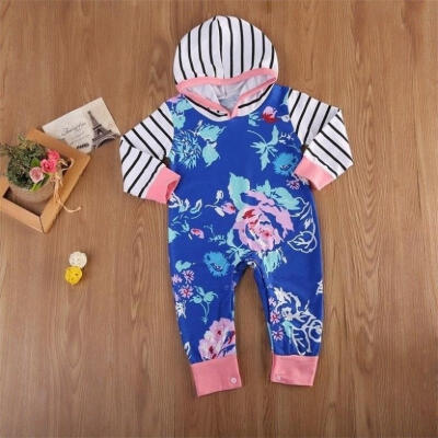 

Floral Newborn Infant Kids Baby Girls Bodysuit Romper Jumpsuit Clothes Outfits