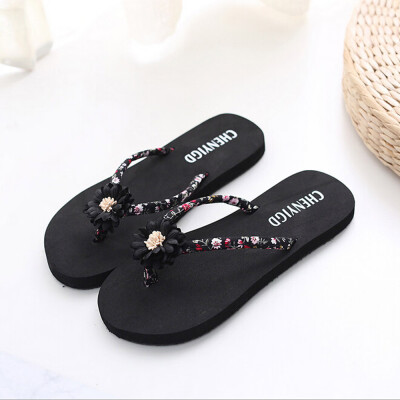 

Rose Ladies Slim Women Beach Flip Flops Flipflops Sandals Shoes Bath Slippers Sandals