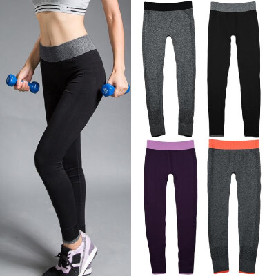 

Fashion Women Yoga Sports Pants High Stretch Fitness Gym Running Trousers Exercise Leggings