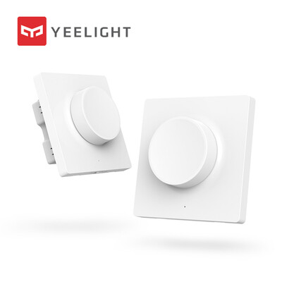

Original Xiaomi Mijia Yeelight Smart Dimmer Switch Intelligent adjustment Off light still work 5 in 1 control Smart switch