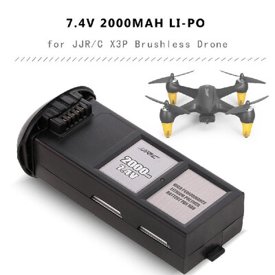 

74V 2000mAh Li-po Drone Battery for JJRC X3P 1080P 5G Wifi FPV Brushless GPS Drone Quadcopter