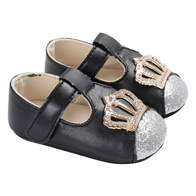 

Baby Infant Kids Girl Leather Soft Sole Crib Toddler Newborn Shoes