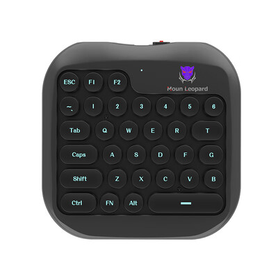 

Fine little sun SUNROSE wear mountain leopard DT-2 eat chicken keyboard free gun god throne hand tour eat chicken artifact one hand keyboard mouse game handle Android special