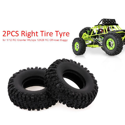 

Original Right Tire Tyre for 112 RC Crawler WLtoys 12428 Part RC Off-road Buggy Tire 2PCS