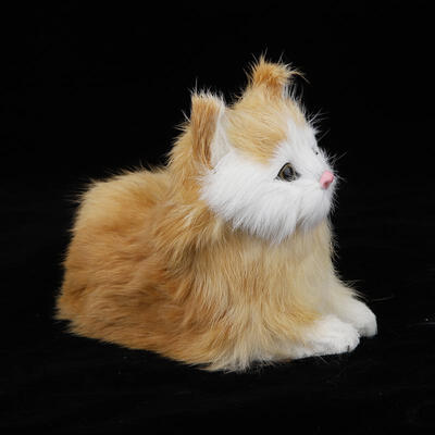 

Greensen Simulation Polyethylene Cat- shape Statue Animals Sculpture Garden Yard Decoration