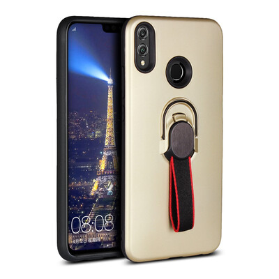 

Magnetic Car Mount Case Huawei Honor 8X Finger Ring Holder Case Huawei Honor 8X X8 JSN-L21 Hybrid TPU Armor Cover