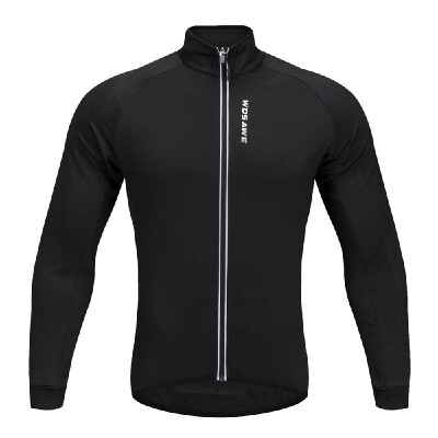 

WOSAWE Mens Cycling Jacket Windproof Warm Fleece Winter MTB Bike Bicycle Riding Jersey Outdoor Sport Coat