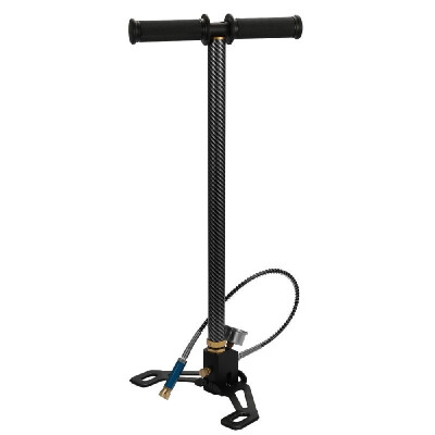 

Large Pressure Gauge Foldable Base 40MPa 6000psi High Pressure PCP Car Bike Manual Air Pump Inflator with Oil-water Separator and