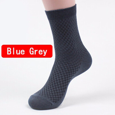 

Men Bamboo Fiber Socks Brand New Casual Business Anti-Bacterial Deodorant Breatheable Man Long Sock 5pairs lot
