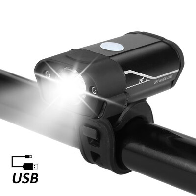 

350 Lumen Bike Light USB Rechargeable Bicycle LED Front Light Handlebar Flashlight MTB Road Cycling Headlight Lamp