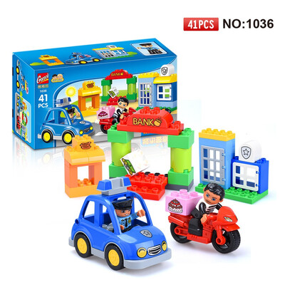 

Early childhood toy model of large-grained building blocks for children aged 3-6 years old