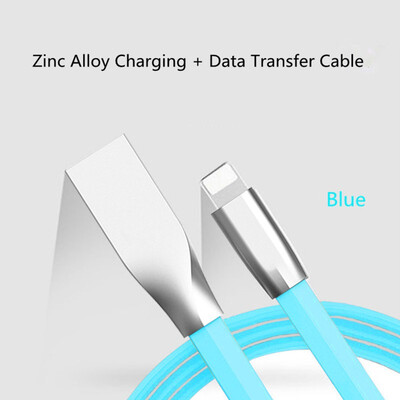 

3D Type-C USB Cable Fast Charging Date Cable for Samsung S9 LG G6 Micro USB Cable Flexible Flat Charging Cable For iPhone
