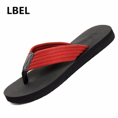 

Slippers mens summer non-slip beach shoes Korean version wear personality cool sand tide soft bottom pin flip flops