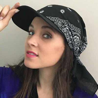 

SUNSIOM Fashion Design Summer Women Ladies Beach Holiday Sunhat Silk Scarf Cap Hats