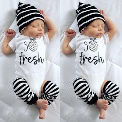 

Newborn Infants Baby Boy Girl Bodysuit Romper Jumpsuit Outfits Sunsuit Clothes