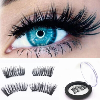 

〖Follure〗1 Pair 3D Magnetic False Eyelashes Lashes Reusable False Magnet