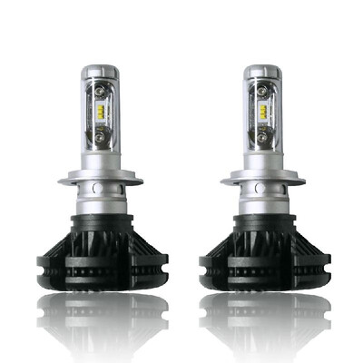 

2Pcs Car LED Headlight Bulbs Conversion Kit X3 LED Driving Lamp 6000LM H1