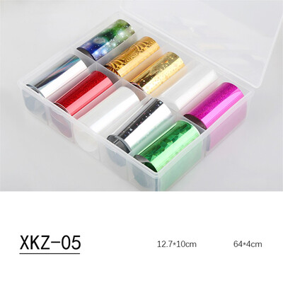 

Toponeto Star Paper Set Nail 10Color Star Paper Box To Transfer Printed Cellophane Stickers