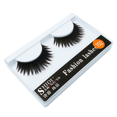 

〖Follure〗1 Pairs Long Makeup Cross Thick False 3D Dense Eyelashes Eye Lashes Nautral