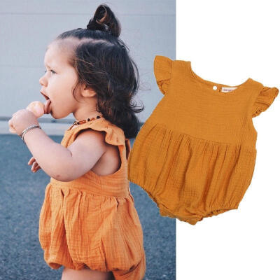 

Summer Toddler Infant Kids Baby Girls Clothes Romper Jumpsuit Playsuit Outfits