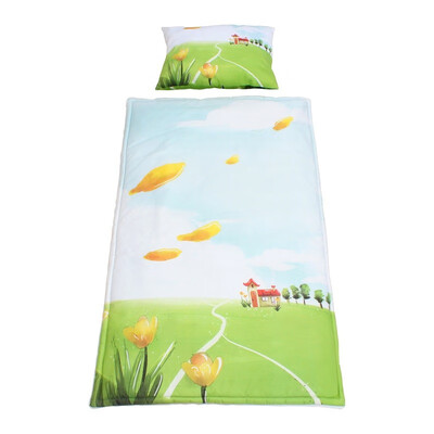 

CHILDS GANG simple childrens sleeping bag quilt warm digital printing 6150
