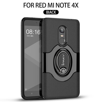 

For Xiaomi Redmi Note 4X 4 Ring Case Magnetic Car Air Vent Holder iPaky Holder Kickstand Case for Xiaomi Redmi Note 4X Case