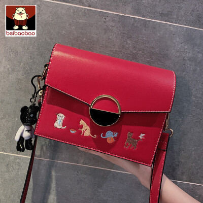 

On the new small bag girl 2019 new fashion Korean version of the fashion one-shoulder bag for young girls to take advantage of the