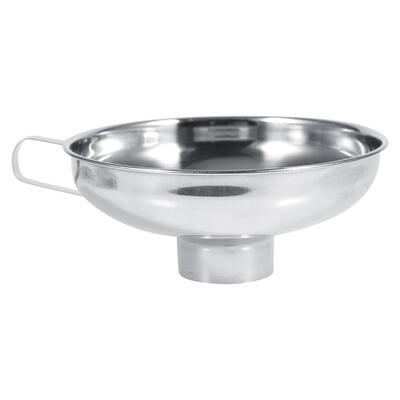 

High Quality Stainless Steel Household Wide Mouth Canning Jars Funnel With Handle Kitchen Tools FunnelsFunnel